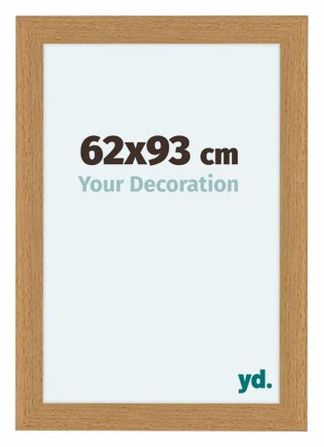 Fotolijst 62x93 cm - Beuken - MDF - Como, Huis en Inrichting, Verzenden, Nieuw