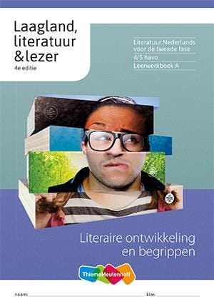 Laagland literatuur  lezer 45 havo Leerwerkboe 9789006371352, Verzenden, Zo goed als nieuw
