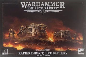 Solar Auxilia - Rapier Direct Fire Battery (Warhammer nieuw), Ophalen of Verzenden, Nieuw