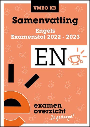 ExamenOverzicht   Samenvatting Engels VMBO KB 9789464380477, Verzenden, Zo goed als nieuw