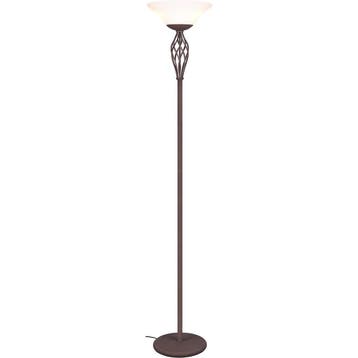 LED Vloerlamp - Trion Rustina - E27 Fitting - 2-lichts -, Huis en Inrichting, Ophalen of Verzenden, Nieuw, Metaal, Overige fittingen