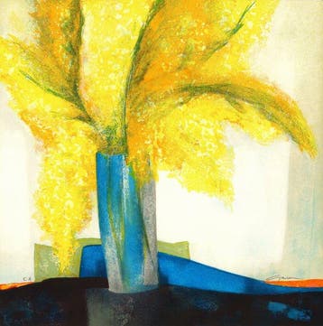 Claude Gaveau (1940) - Bouquet de fleurs
