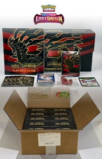 Pokémon Elite trainer box - 10x zonder booster packs - Sword, Nieuw