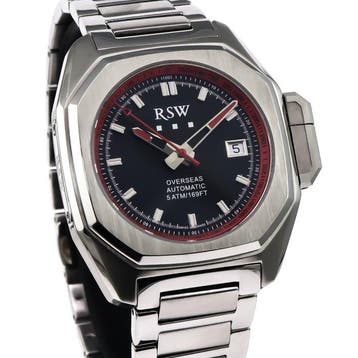 RSW - Overseas Swiss Automatic Watch - RSWA158-SS-5 - Zonder, Nieuw