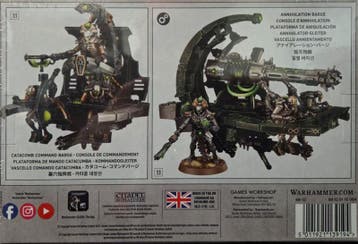Warhammer 40.000 Necrons Catacomb Command Barge (Warhammer, Hobby en Vrije tijd, Wargaming, Ophalen of Verzenden, Nieuw