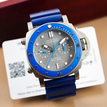 Panerai - Submersible Chrono Guillaume Nery Limited Edition, Nieuw