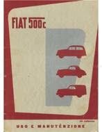 1954 FIAT 500 C INSTRUCTIEBOEKJE ITALIAANS, Auto diversen, Handleidingen en Instructieboekjes