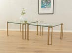 Peter Ghyczy - Salontafel (2) - T 24 - Glas, Messing -