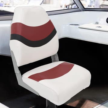 vidaXL Bootstoelen 2 st met poot in hoogte verstelbaar 360°, Verzenden, Nieuw