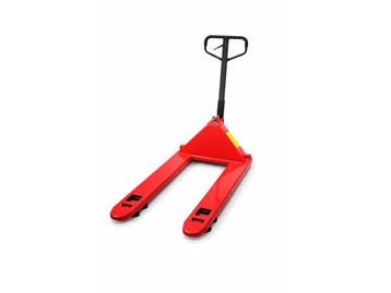 Veiling - Pompwagen / Palletwagen - Max. 3000kg - Rood - Voo, Nieuw