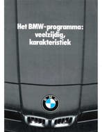 1979 BMW PROGRAMMA BROCHURE NEDERLANDS, Nieuw, BMW, Author