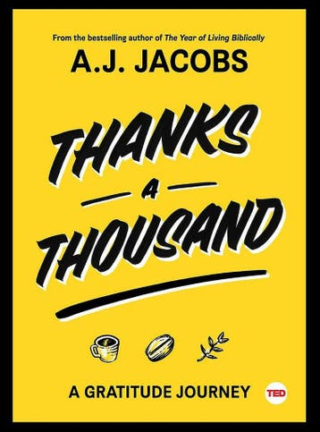 Thanks a Thousand 9781501119927 A.J. Jacobs, Verzenden, Zo goed als nieuw, A.J. Jacobs