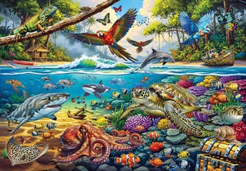 Grote Keus - Puzzels van 0-499 XL Stukjes bij Puzzelplaza, Ophalen of Verzenden, Minder dan 500 stukjes, Nieuw, Legpuzzel