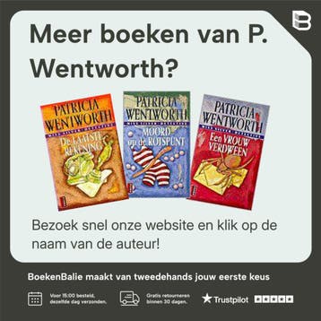 Wentworth / 11 De lankmoedige erfgenaam / Poema detective, Boeken, Verzenden, Gelezen, P. Wentworth
