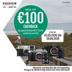 Fujifilm X half Compactcamera Black - Nieuw!, Compact, Nieuw, Ophalen of Verzenden, Fuji