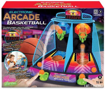 Basketball Electronic Arcade Spel - Neon - 2 Players, Verzenden, Nieuw