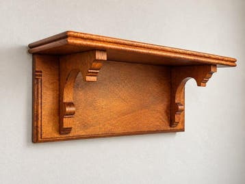 Wandtafel - Hout - Houten wand console