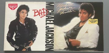 Michael Jackson - Bad/Thriller - 1st EU pressings - Diverse, Nieuw in verpakking