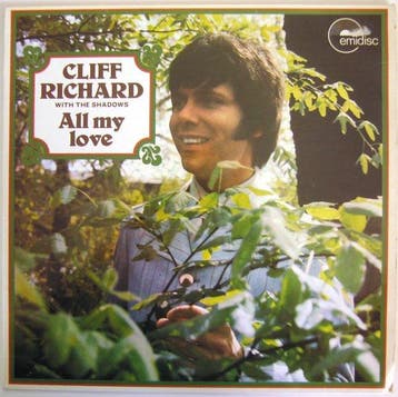Cliff Richard With The Shadows – All My Love, Cd's en Dvd's, Ophalen of Verzenden, Nieuw in verpakking