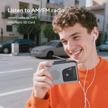 EZCAP234 Cassette naar MP3 Converter: Speel tapes af, neem r, Verzenden
