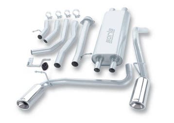 Borla 03-06 Hummer H2 6.0L 8cyl SS Catback Exhaust, Auto-onderdelen, Uitlaatsystemen, Ophalen of Verzenden, Nieuw