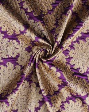 Luxe Jacquard Damast Barok Paars, Nieuw, Paars