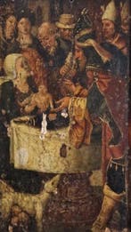 Flämische Schule (XV-XVI) - Die Beschneidung Christi