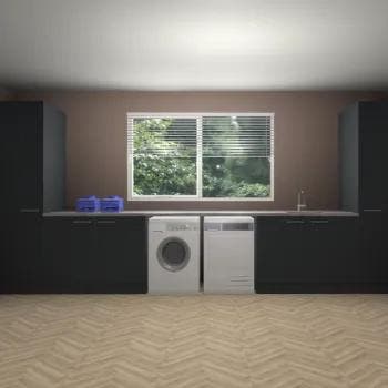 Onyxgrijze waskamer Brunei 98097, Verzenden, Nieuw