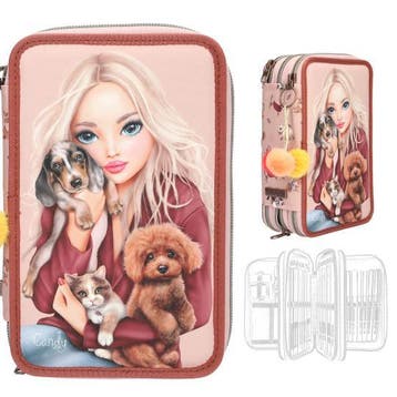 Depesche TOPModel etui roze 3-vaks  van €39,95 voor €31,96, Ophalen of Verzenden, Nieuw