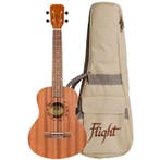 Flight Natural Series NUT310 tenor ukelele met gigbag, Muziek en Instrumenten, Verzenden, Nieuw