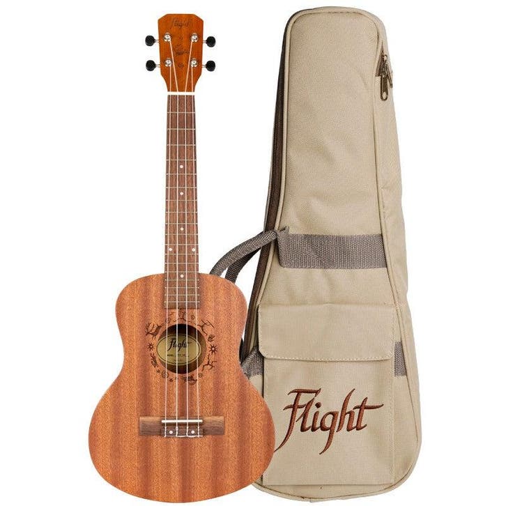 Flight Natural Series NUT310 tenor ukelele met gigbag, Muziek en Instrumenten, Snaarinstrumenten | Overige, Verzenden