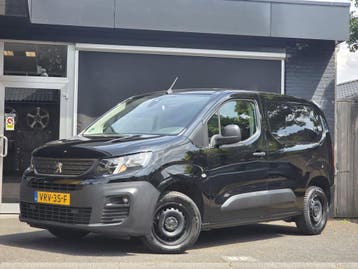 Peugeot Partner 1.5 BlueHDI Premium / 1e EIGENAAR / CAMERA /, Stof, Gebruikt, Euro 6, Zwart