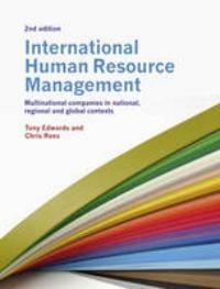 International Human Resource Management - ChrisRees, Verzenden, Zo goed als nieuw, ChrisRees