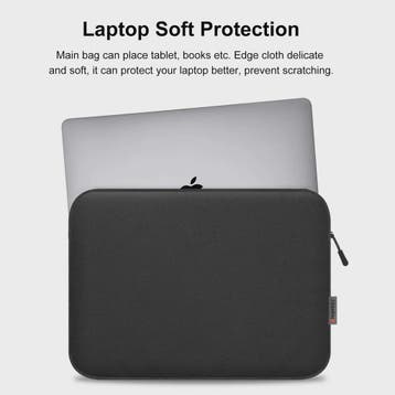 Schokbestendige Laptoptas Sleeve met Handvat - Bescherming v, Computers en Software, Verzenden, Nieuw