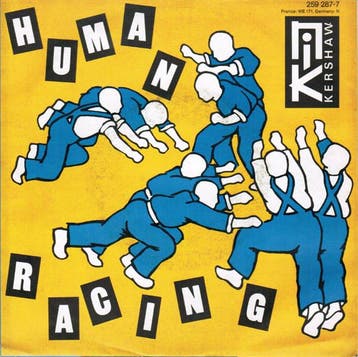 Nik Kershaw - Human Racing, Cd's en Dvd's, Vinyl | Pop, Ophalen of Verzenden, Gebruikt