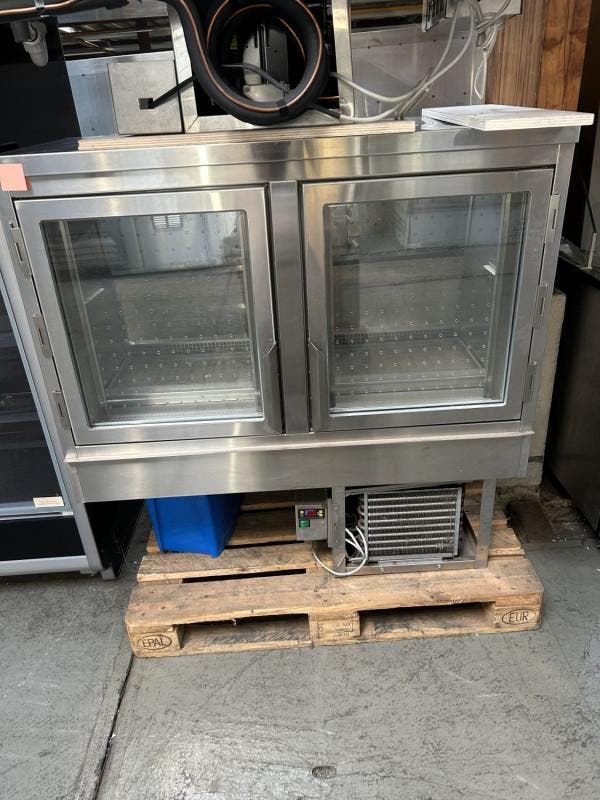 Occasion inbouw koelvitrine, Zakelijke goederen, Horeca | Keukenapparatuur, Gebruikt, Koelen en Vriezen, Ophalen