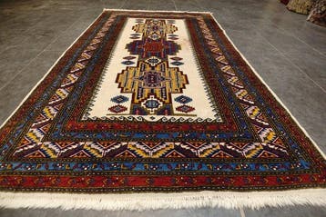 Buchara art deco - Tapijt - 196 cm - 118 cm, Nieuw