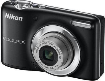 Nikon Coolpix L25 Digitale Compact Camera - Zwart, Verzenden, Zo goed als nieuw
