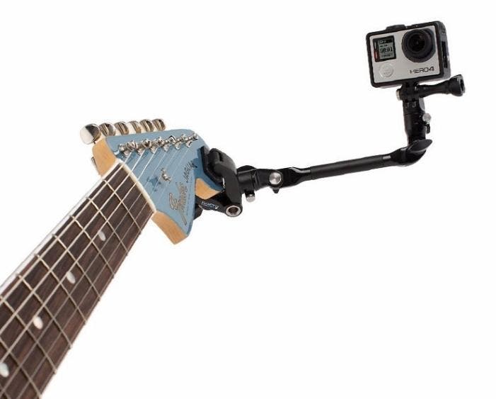 Instrumenten Klem voor GoPro / Actioncams- type MHV1, Audio, Tv en Foto, Overige Audio, Tv en Foto
