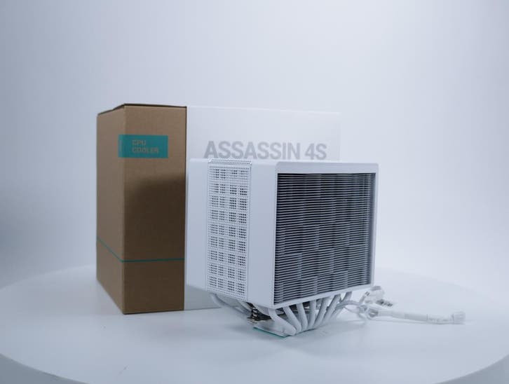 [RETOURDEAL] Deepcool ASSASSIN 4S WH - CPU Koeler, Computers en Software, Computerkoelers, Ophalen of Verzenden
