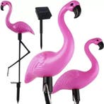 Gardlov Solar Flamingo Lampen Set van 3 - Duurzaam en Sfe..., Tuin en Terras, Ophalen of Verzenden, Nieuw