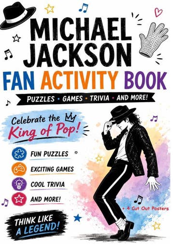 Michael Jackson Fan Activity Book | Robin Schuhmann | Nieuw, Ophalen of Verzenden, Nieuw, Robin Schuhmann