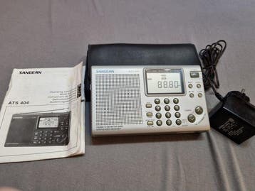 Sangean - ATS-404 Pll Synthesized Digital Wereldradio, Nieuw