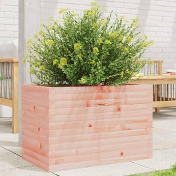 vidaXL Plantenbak 70x40x45,5 cm massief douglashout, Verzenden, Nieuw, Hout