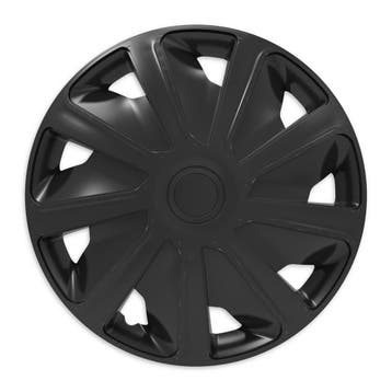 Wieldoppen Craft Zwart 15 inch (bolle velgen) bedrijfswagen, Auto diversen, Wieldoppen, Verzenden, Nieuw