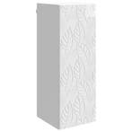 vidaXL Wandkast Hoogglans Wit 33 x 34,5 x 90 cm Bewerkt hout, Huis en Inrichting, Kasten | Overige, Verzenden, Nieuw
