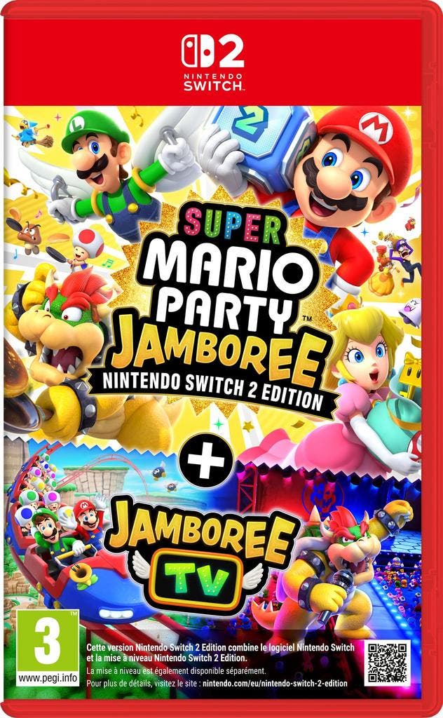 Super Mario Party Jamboree - Nintendo Switch 2 Edition + Jam, Spelcomputers en Games, Games | Overige, Zo goed als nieuw, Verzenden