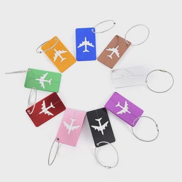 Aluminum Alloy Travel Luggage Tag Hanging Tag Suitcase Tag P, Verzenden, Nieuw