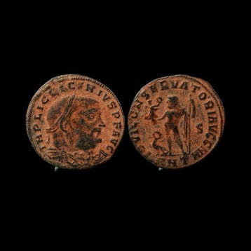 Oud-Romeins Romeinse munt, keizer Licinius I tot Jupiter,