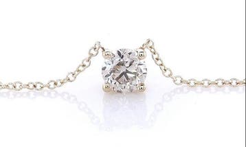 Zonder minimumprijs - Ketting met hanger - 14 karaat Geel